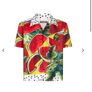 Dolce gabbana men’s watermelon shirt